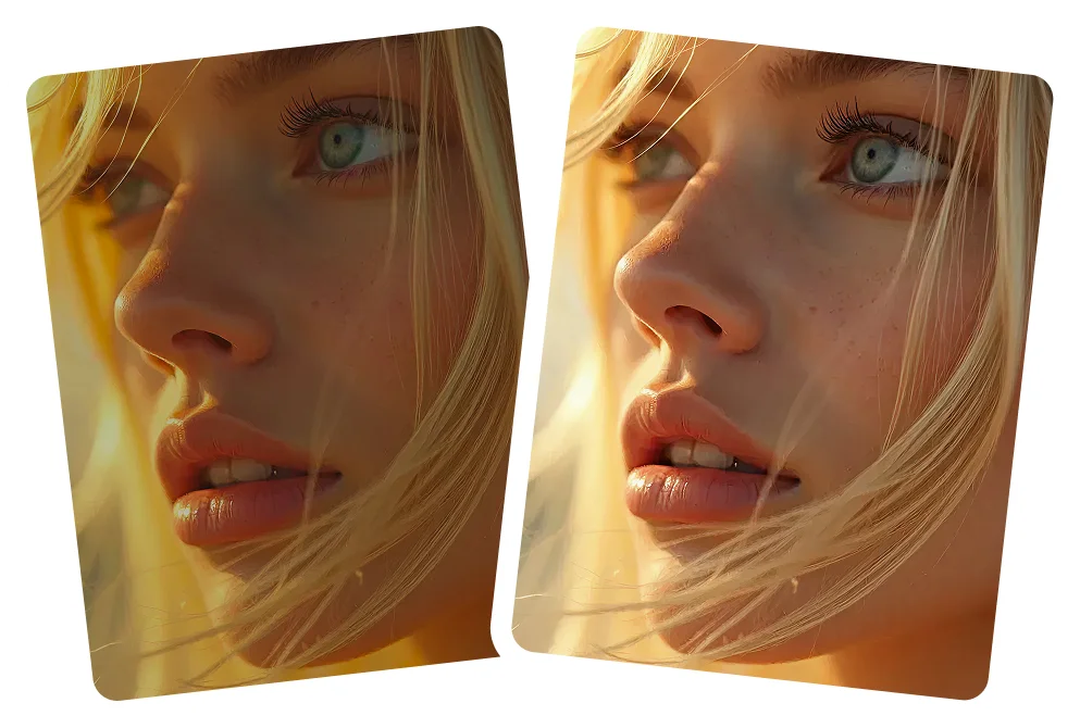 Low-light selfie fix Low-light selfie clarity improvement using Citrus.