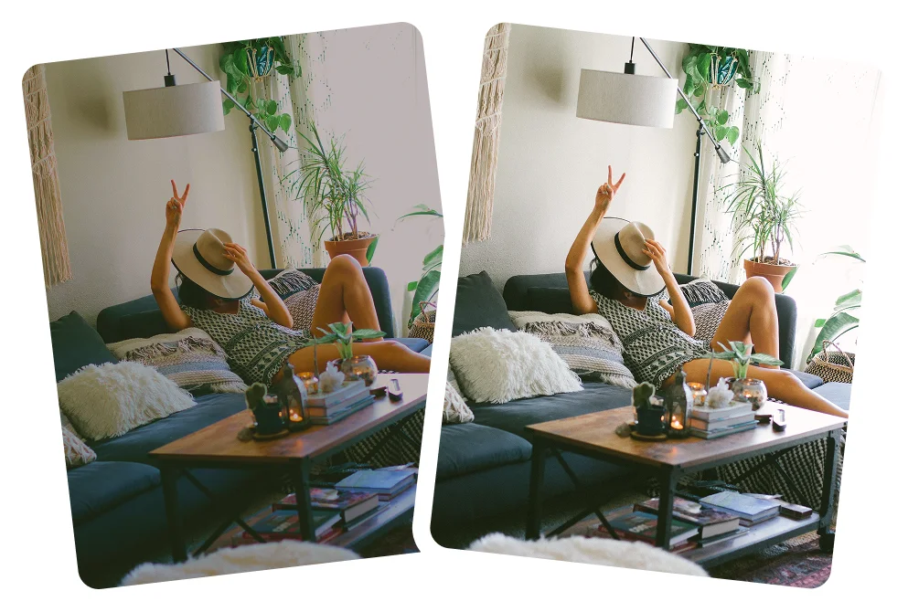 Lifestyle snapshot enhanced with Citrus.