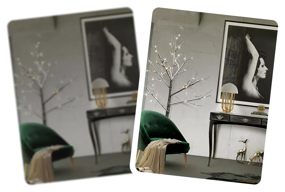 General clarity boost AI clarity enhancement - Citrus example.