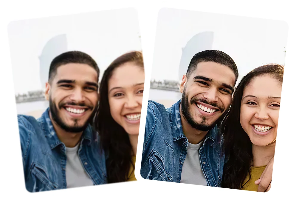 Cleaner images with fewer artifacts.